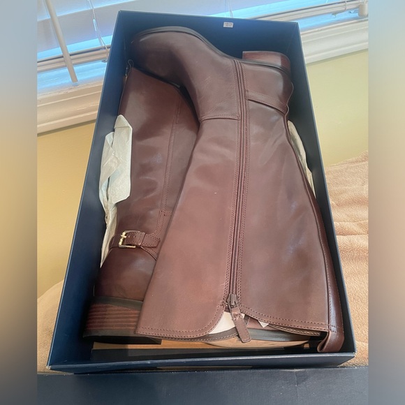 Brand New in Box Ladies Cole Hahn size 8.5 Wide Hayes Tall Boots - Picture 9 of 9